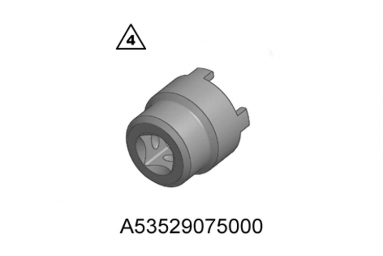 GROOVE NUT WRENCH GASGAS