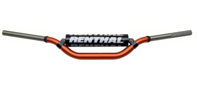 GUIDON RENTHAL TWINWALL ORANGE POSITION HAUT KTM