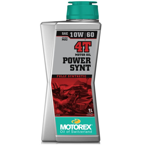 HUILE BOITE 4T MOTOREX POWER SYNT 4T 10W60 1L