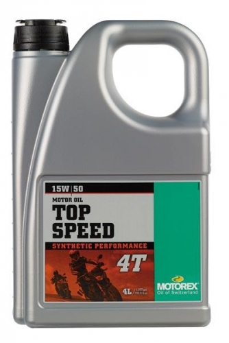 HUILE BOITE 2T MOTOREX TOP SPEED 4T 15W50 4L