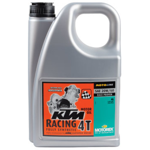 HUILE MOTOREX KTM RACING 4T 20W60 4L