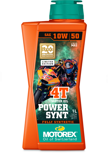 HUILE MOTOREX KTM 4T POWER SYNT 10W50 1L