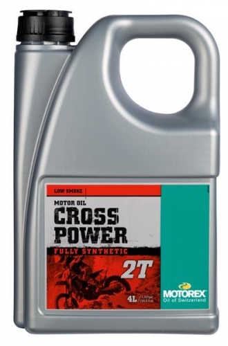 HUILE MOTOREX 2T CROSS POWER 4L