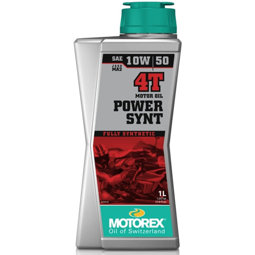 HUILE MOTOREX 4T POWER SYNT 10W50 1L