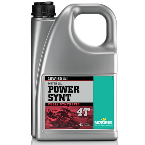 HUILE MOTOREX 4T POWER SYNT 10W50 4L