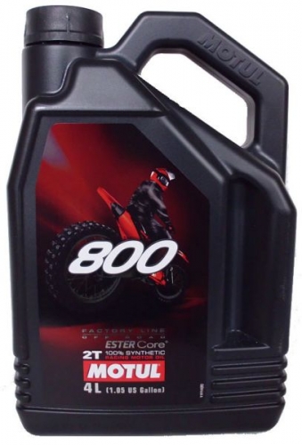 HUILE MOTUL 2T 800 FACTORY LINE 4L