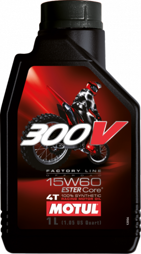 HUILE MOTUL 4T 300V 15W60 1L