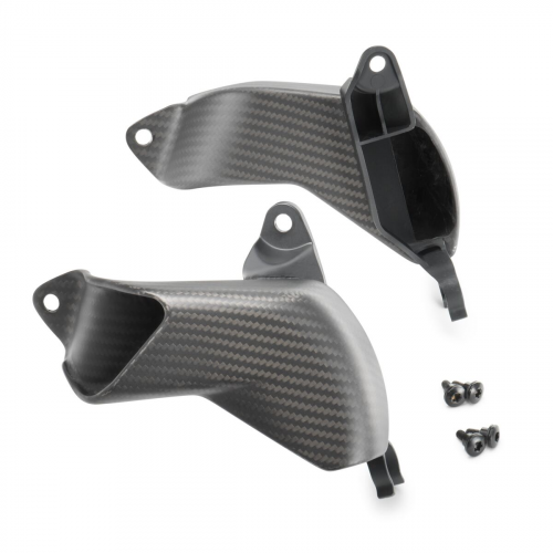 JEU CONDUITS CARBONES DE REFROIDISSEMENT ETRIER FREIN AVANT KTM 1290 SUPER DUKE R 20-23/ 1390 SUPER DUKE R 24-