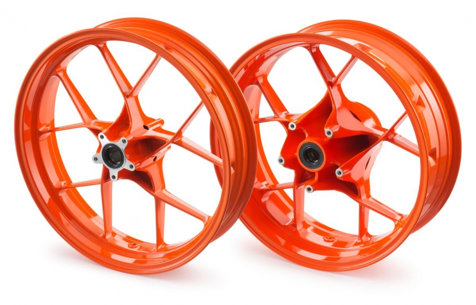 JEU DE ROUES ORANGE KTM 790 DUKE 18-22/ 890 DUKE 21-22