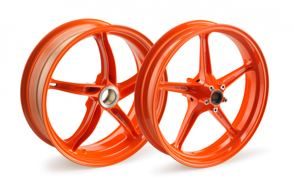 JEU DE ROUES ORANGES KTM 1290 SUPER DUKE R 14-23/ 1290 SUPER DUKE GT 16-24/ 1390 SUPER DUKE R 24