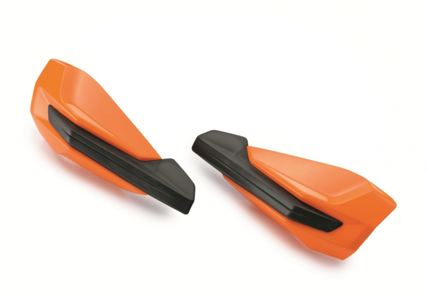 JEU PLASTIQUES PROTEGES MAINS MX ORANGE KTM SX/EXC