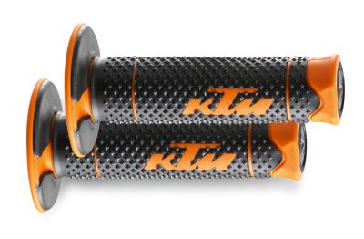 JEU POIGNEES KTM DOMINO NOIR/ORANGE