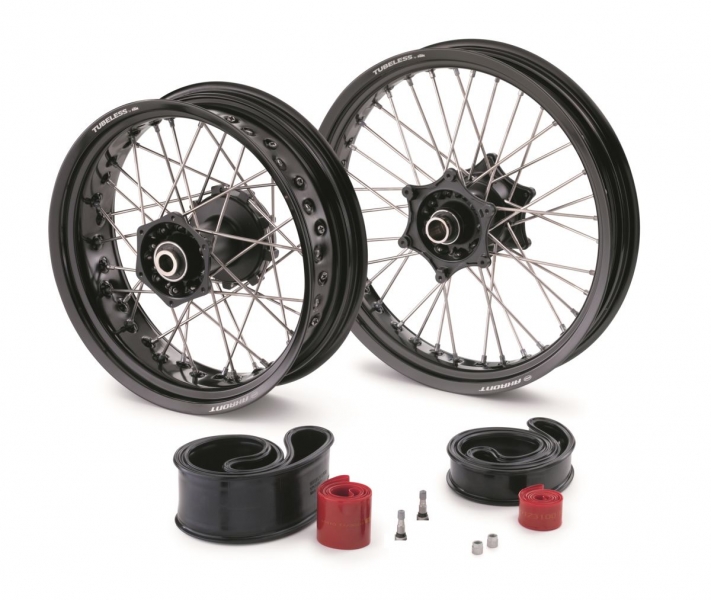 JEU ROUES NOIRES A RAYONS KTM 1290 SUPER ADVNETURE S 17-22