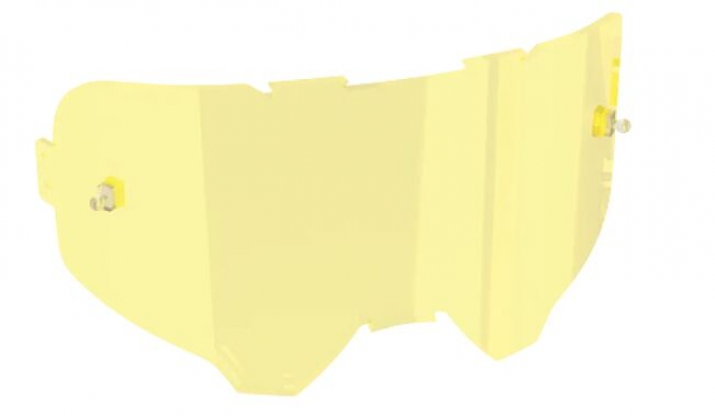 KIDS RAILED GOGGLES SINGLE LENS YELLOW O