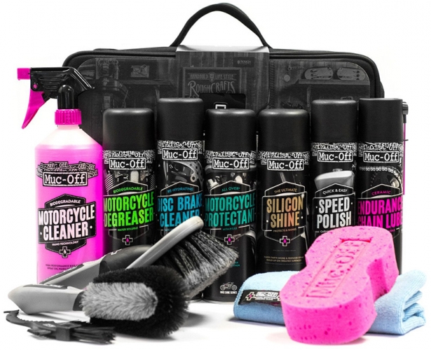 KIT COMPLET NETTOYAGE MOTO MUCOFF ULTIMATE VALET