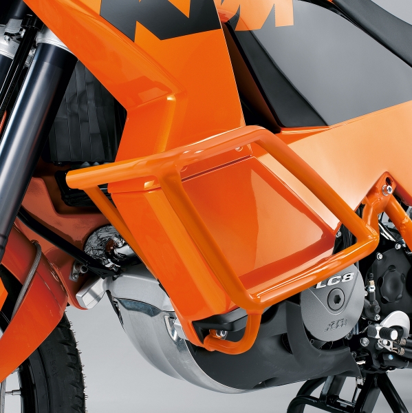 KIT CRASH BAR ACIER ORANGE KTM 990 ADVENTURE/R