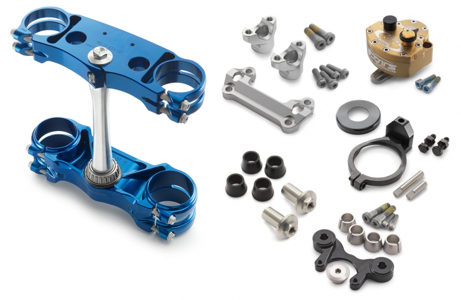 KIT DE T DE FOURCHE FACTORY/KIT D AMORTISSEUR DE DIRECTION FACTORY HUSQVARNA
