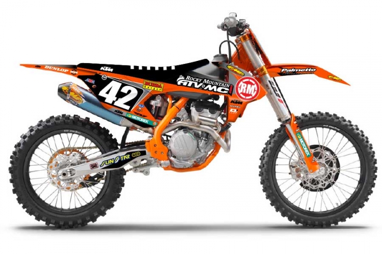 KIT DECO COMPLET NSTYLE TEAM KTM ROCKY MOUNTAIN 125/150 SX/ SX-F 16-18/ 250 SX 17-18