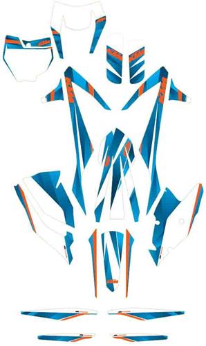 KIT DECO COMPLET STYLE KTM EXC/ XC-W 17-18