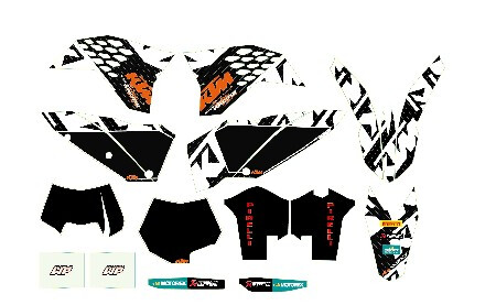 KIT DECO FACTORY KTM