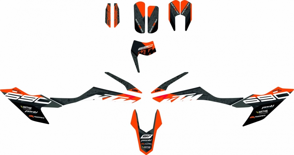 KIT DECO FACTORY KTM 690 SMC R 21