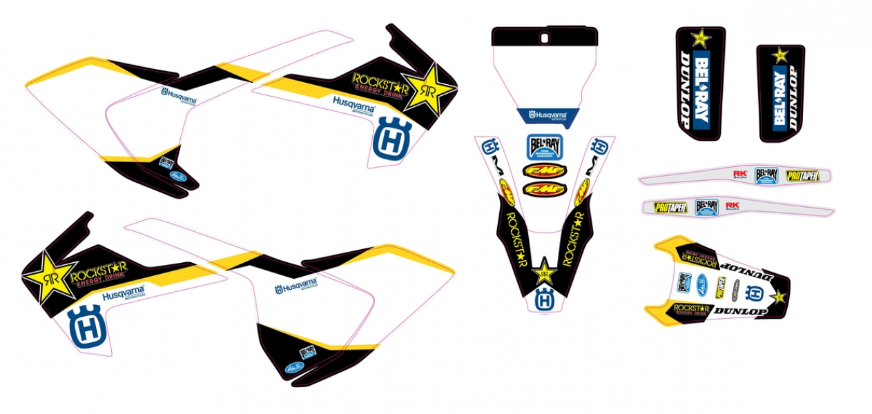 KIT DECO ROCKSTAR HUSQVARNA