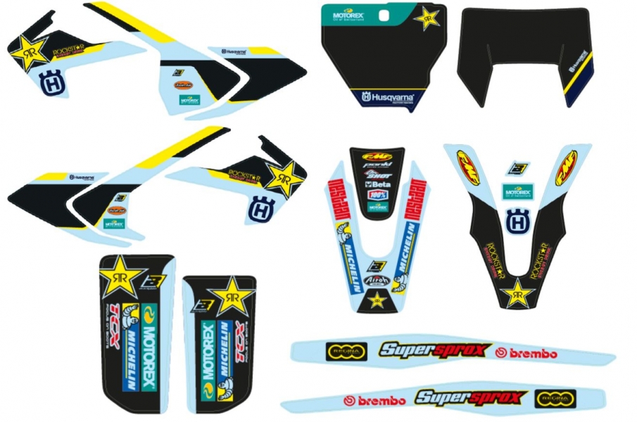 KIT DECO ROCKSTAR HUSQVARNA