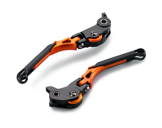 KIT LEVIERS FREIN/EMBRAYAGE ARTICULE ORANGE KTM 1190 ADVENTURE/ 1290 SUPER ADVENTURE