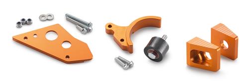KIT PIECE ANODISE ORANGE KTM 65 SX 09-15