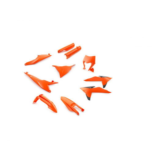 KIT PLASTIQUE COMPLET KTM ORANGE EXC 24-