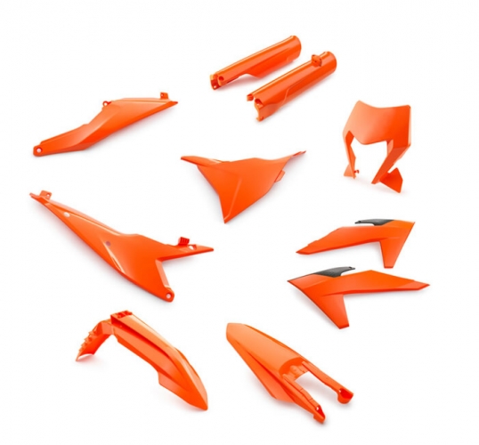 KIT PLASTIQUE COMPLET ORANGE KTM EXC/EXC-F 24