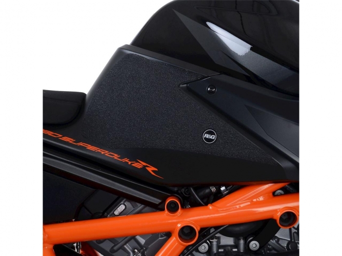 KIT PROTECTION GRIP RESERVOIR TRANSPARENT R&G KTM 1290 SUPER DUKE R 20-22