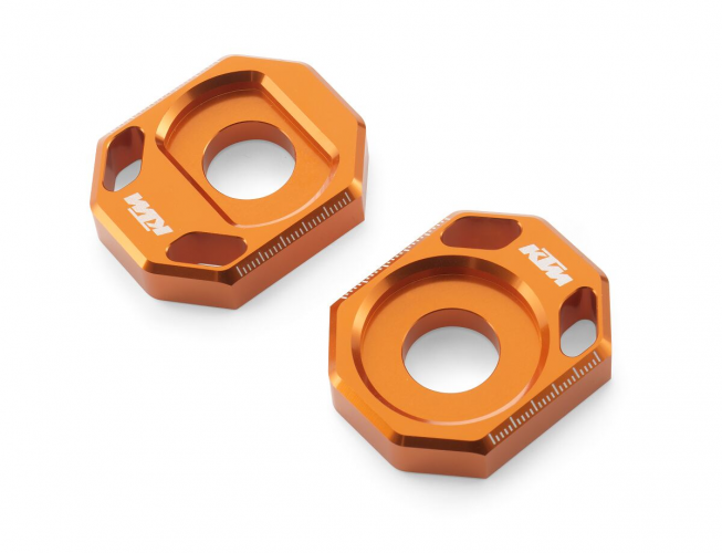 KIT TENDEUR DE CHAINE ORANGE KTM 125/390 DUKE 24