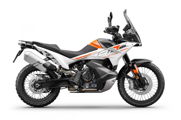 KTM 790 ADVENTURE BLANC 2024 (ELIGIBLE A2)