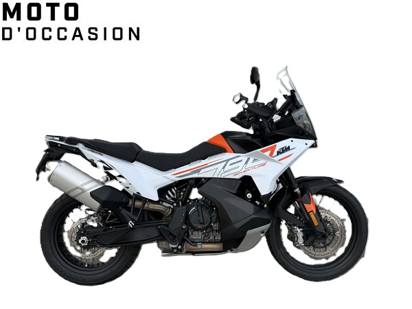 KTM 790 ADVENTURE WHITE 2023 (Eligible aux permis A2) 