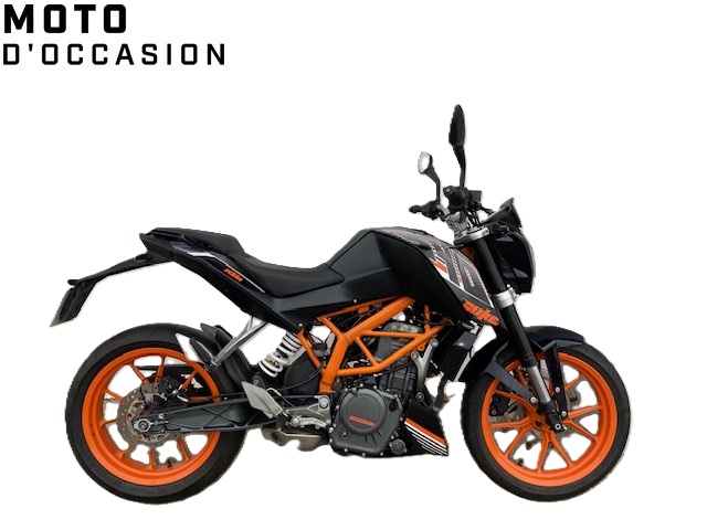 KTM 390 DUKE BLACK 2014 ABS BRIDEE A2
