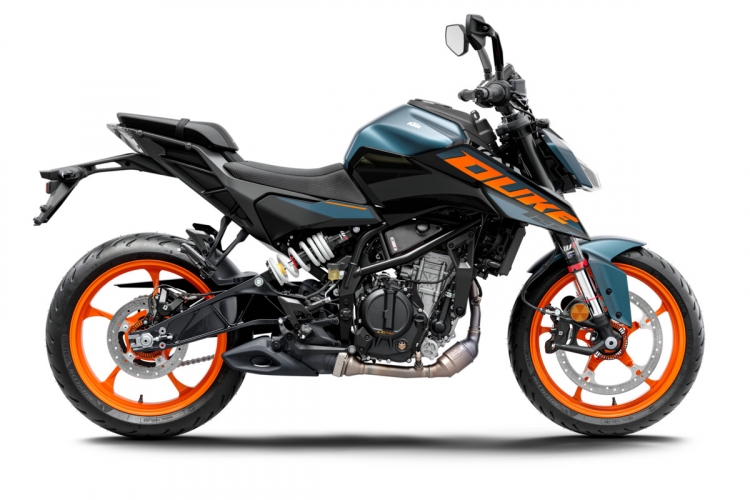 KTM 125 DUKE BLEU 2024