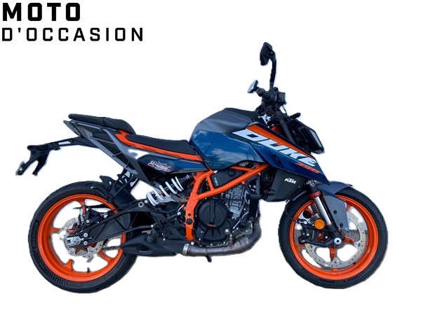 KTM 390 DUKE BLEU 2025 (Eligible aux permis A2) 