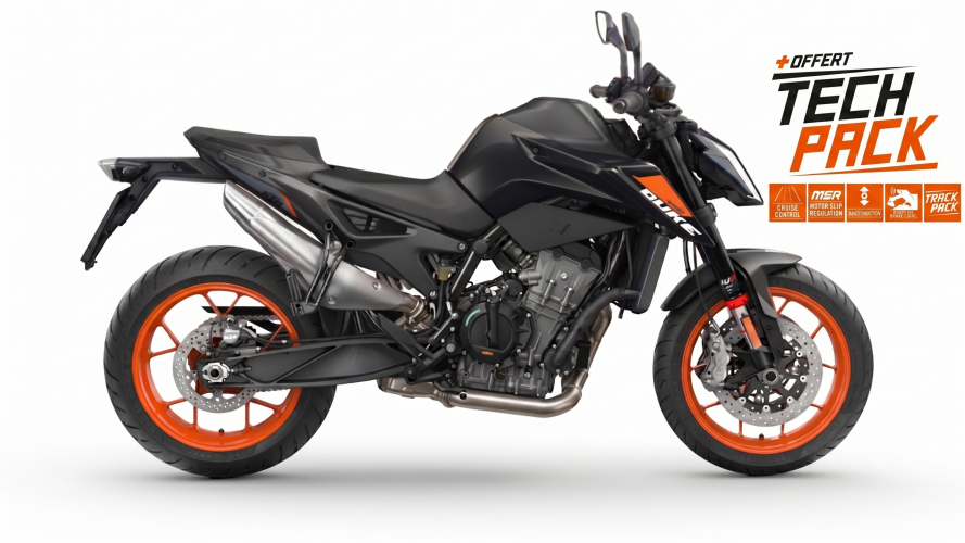 KTM 790 DUKE NOIR 2026 (Eligible A2)