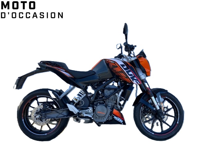KTM 125 DUKE ORANGE 2011 