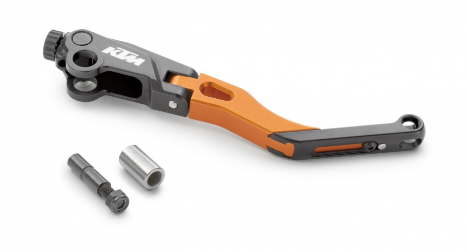 LEVIER DE FREIN REGLABLE RETOURNABLE ORANGE/NOIR KTM 990 DUKE 24-