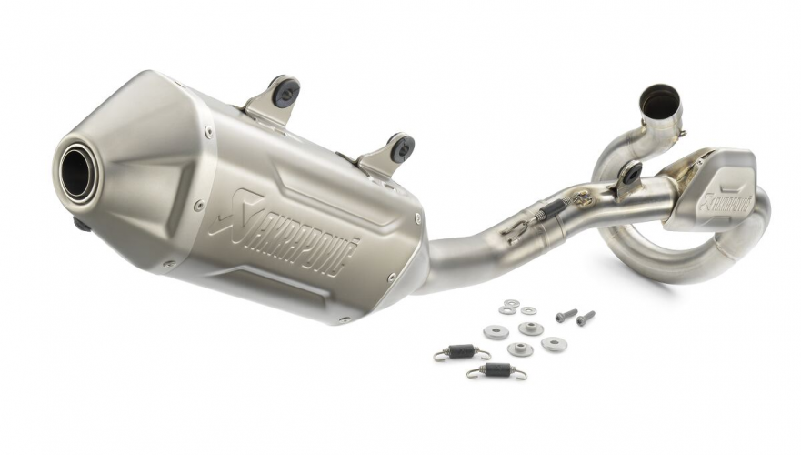 LIGNE ECHAPPEMENT COMPLETE AKRAPOVIC RACING GASGAS EC 450F/500F 2024