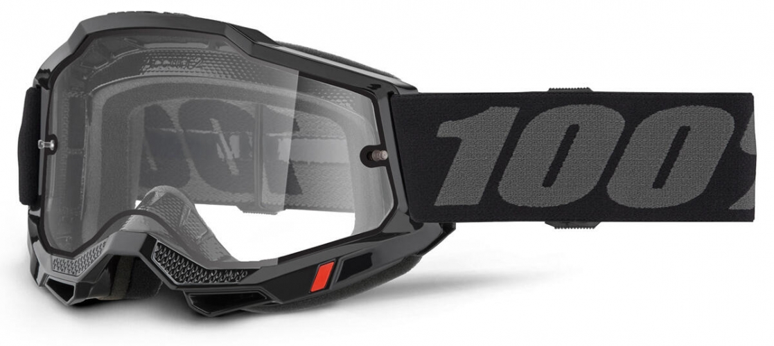 LUNETTE MX 100% ACCURI 2 ENDURO NOIR