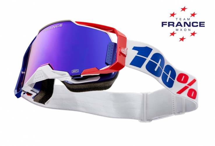 LUNETTE MX 100% ARMEGA TEAM FRANCE MXDN