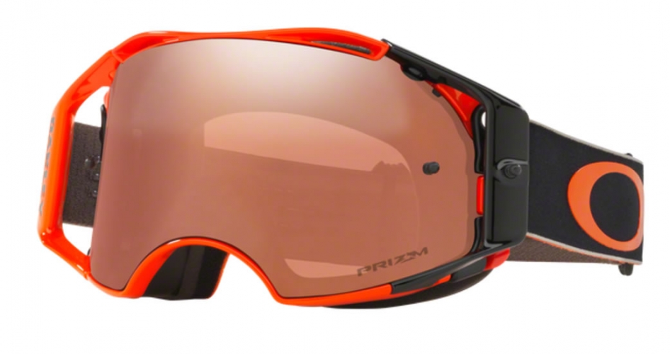 LUNETTE MX OAKLEY AIRBRAKE MX DUNGEY SIGNATURE FASTLINES ORANGE PRIZM MX BLACK IRIDIUM