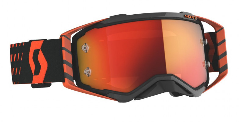 LUNETTE MX SCOTT PROSPECT NOIR/ ORANGE/ ORANGE CHROME