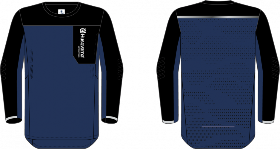 MAILLOT CROSSE HUSVARNA GOTLAND 