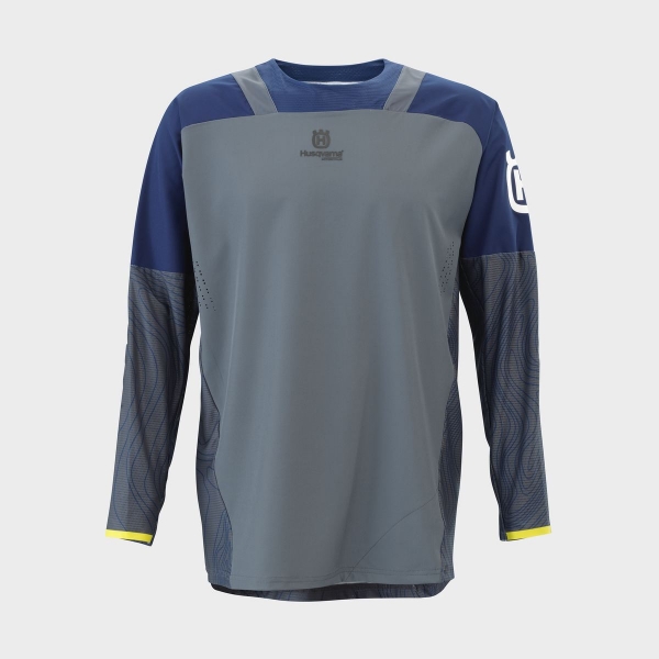MAILLOT MX HUSQVARNA MOTORCYCLES GOTLAND GRIS