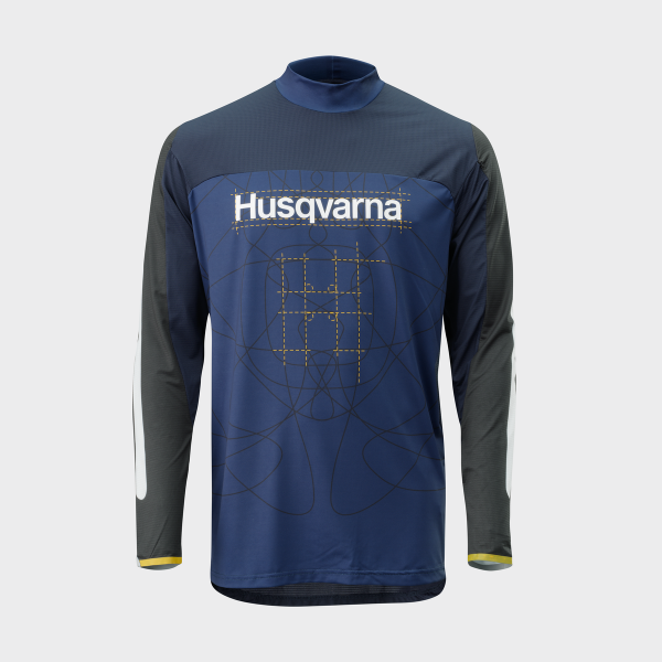 MAILLOT MX HUSQVARNA MOTORCYCLES ORIGIN BLEU