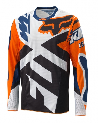 MAILLOT MX KTM FOX 360 ORANGE S